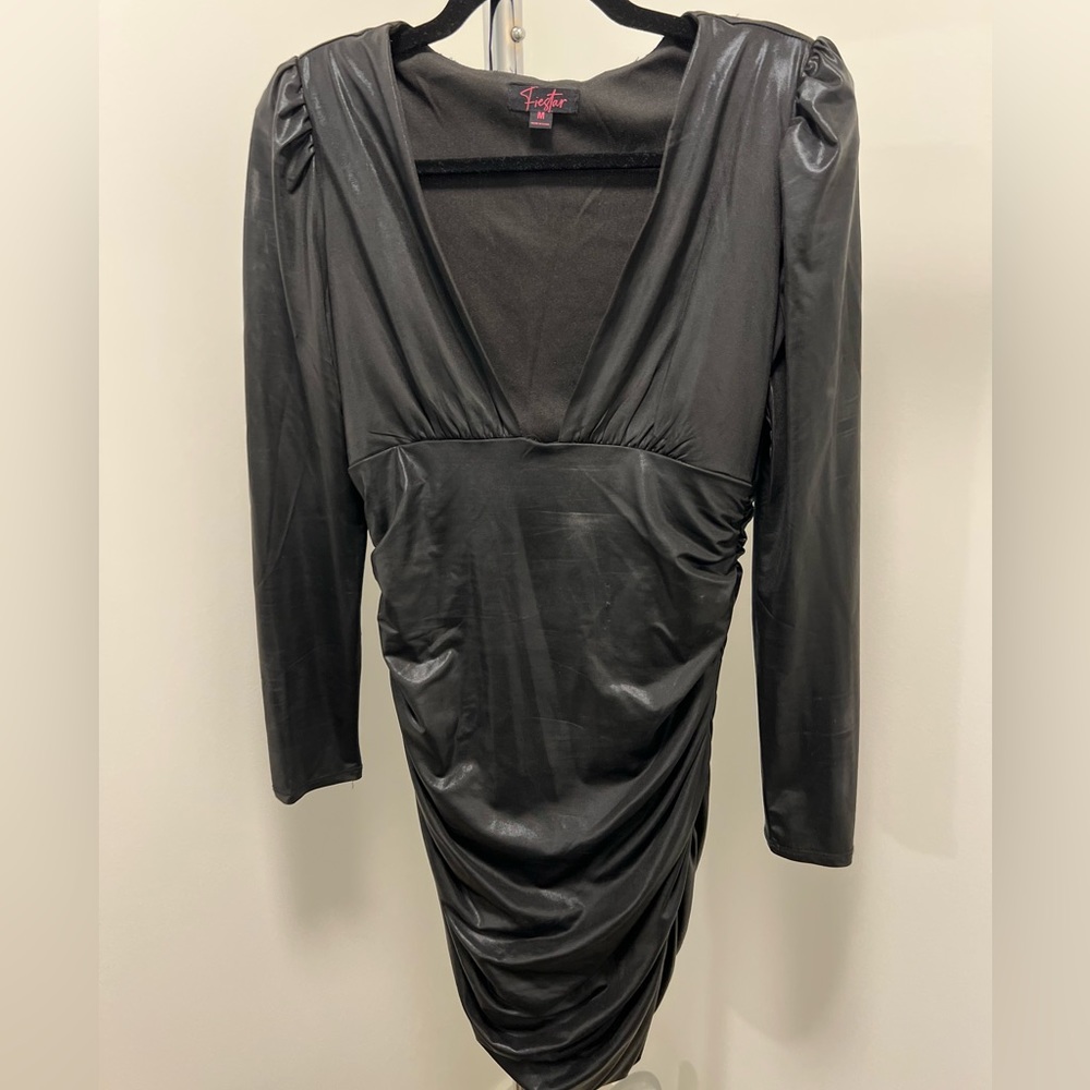 Fiestar Shimmery Black/Metallic Dress, size M